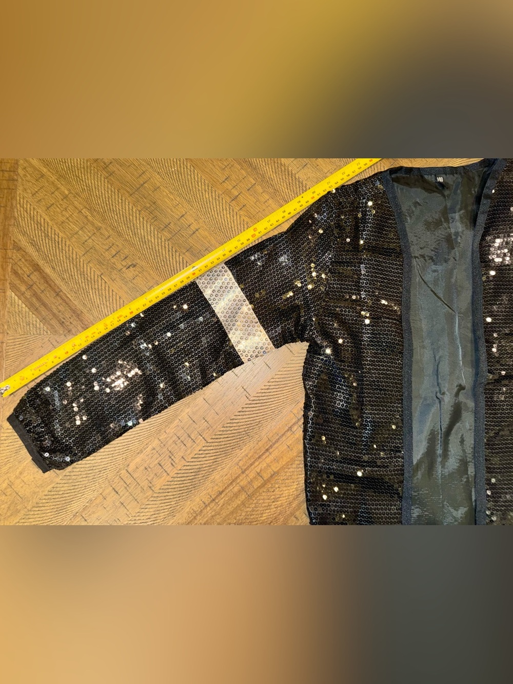 🎤 🎶 Michael Jackson 'Billie Jean' Sequins - Full Costume - Kids size 8-10 yrs 😎 - Picture 9 of 16